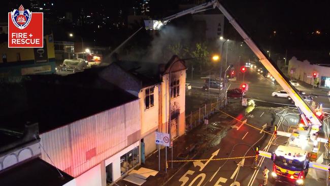 The inferno took an hour to extinguish. Picture: NSW Fire and Rescue