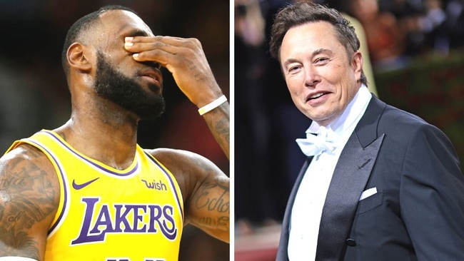 Elon Musk has been blamed for a series of fake tweets causing chaos in American sports. Pic: Getty