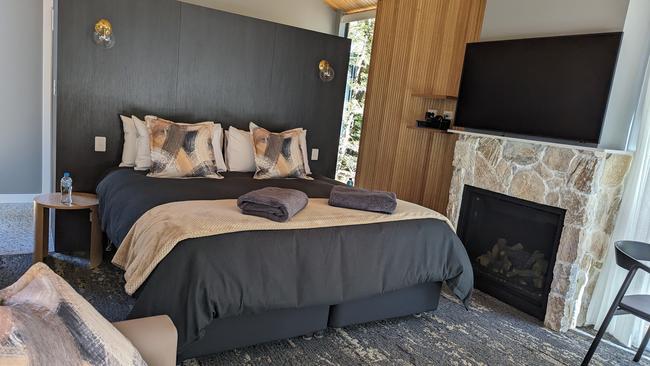 Discovery Parks Cradle Mountain has unveiled 11 new premium mountain cabins targeting the upmarket leisure crowd. Picture: Supplied