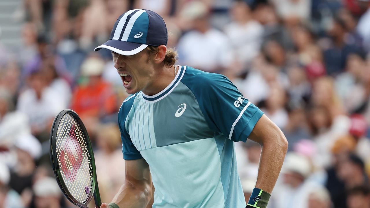 Alex De Minaur was clinical. Photo by Mike Stobe/Getty Images.