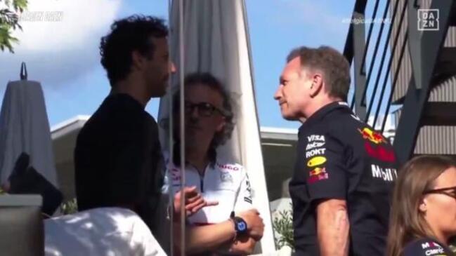 Ricciardo & Horner ignite rumour mill with chat after Hungarian Grand Prix