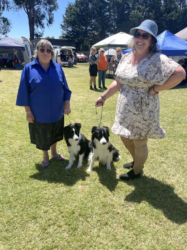 Jan Kelly, Zara, Cassie and Sheridan Holmes at the Lang Lang Pastoral Agricultural and Horticultural Show on Saturday, January 18, 2025. Picture: Jack Colantuono