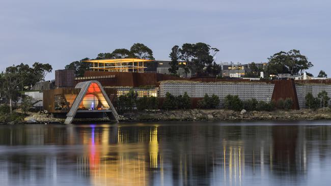 The current site at Mona. Picture: Jesse Hunniford/Mona.