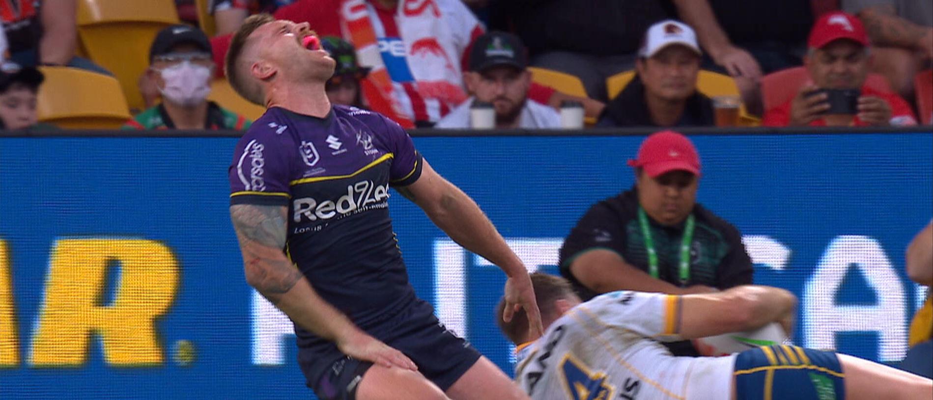 Cam Munster in serious pain