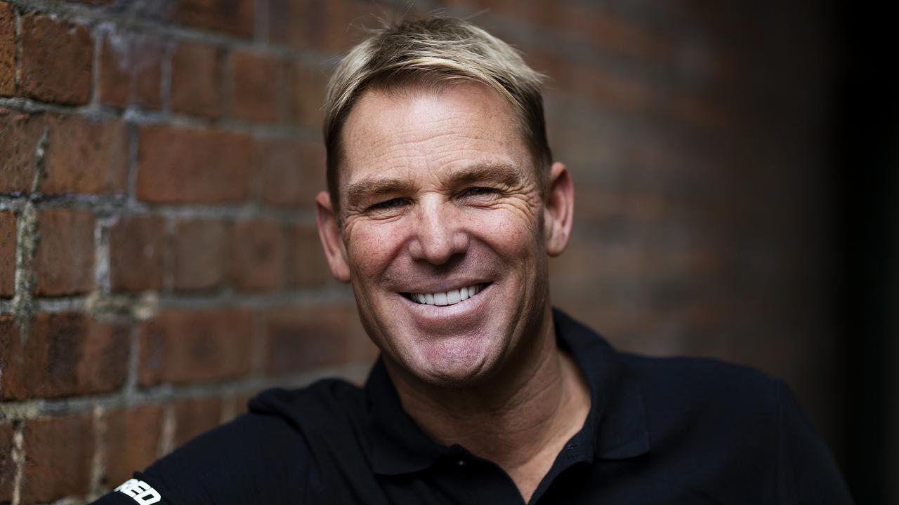 Shane Warne poses for a promotion image. Photo by Jack Thomas/Getty Images for The Hundred.