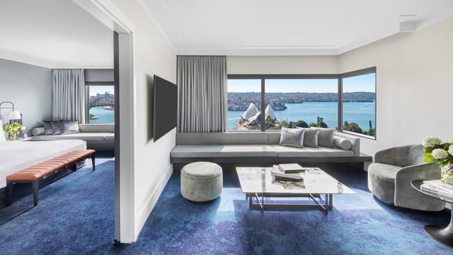 Signature Harbour Suite at the InterContinental Sydney.