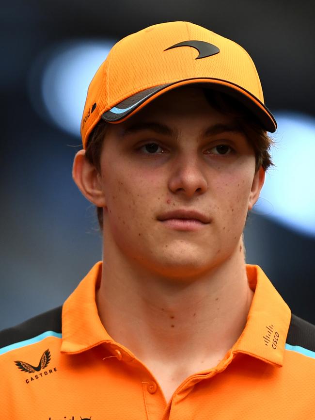 Oscar Piastri is entering his second season with McLaren. (Photo by Rudy Carezzevoli/Getty Images)