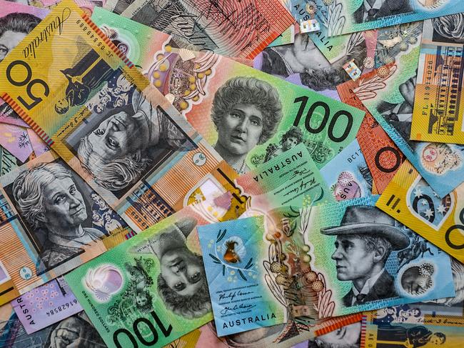 AUSTRALIA - NewsWire Photos - General view editorial generic stock photo image of Australian cash money currency. Picture: NewsWire / Nicholas Eagar
