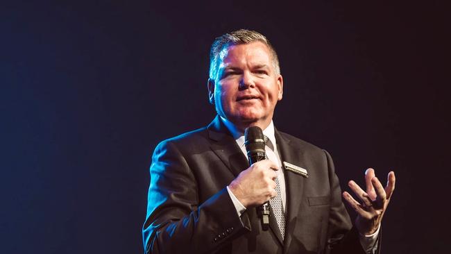 A Facebook image of Citipointe Christian College principal Brian Mulheran.