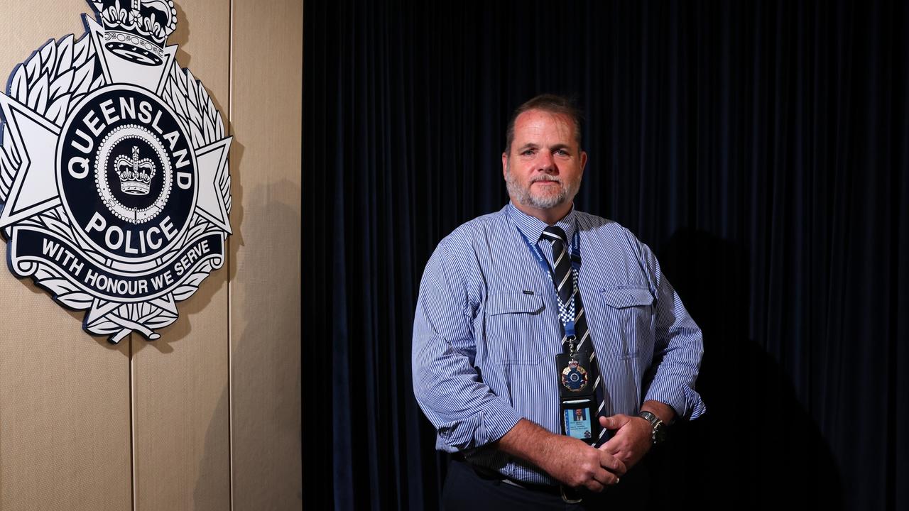 Queensland Police Detective Inspector Kevin Goan at the Cairns Police Station. Picture: Brendan Radke