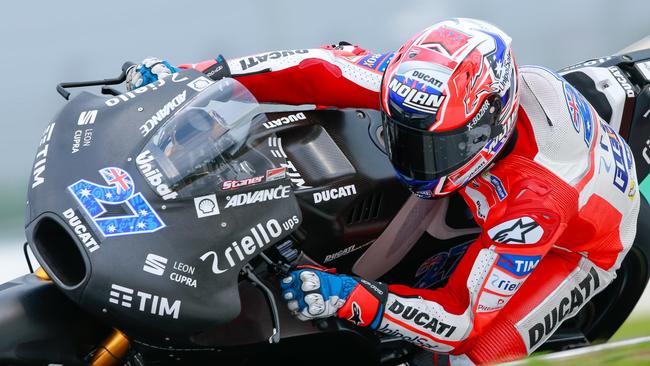 Casey Stoner topped Day 1 of 2017 MotoGP testing at Sepang.