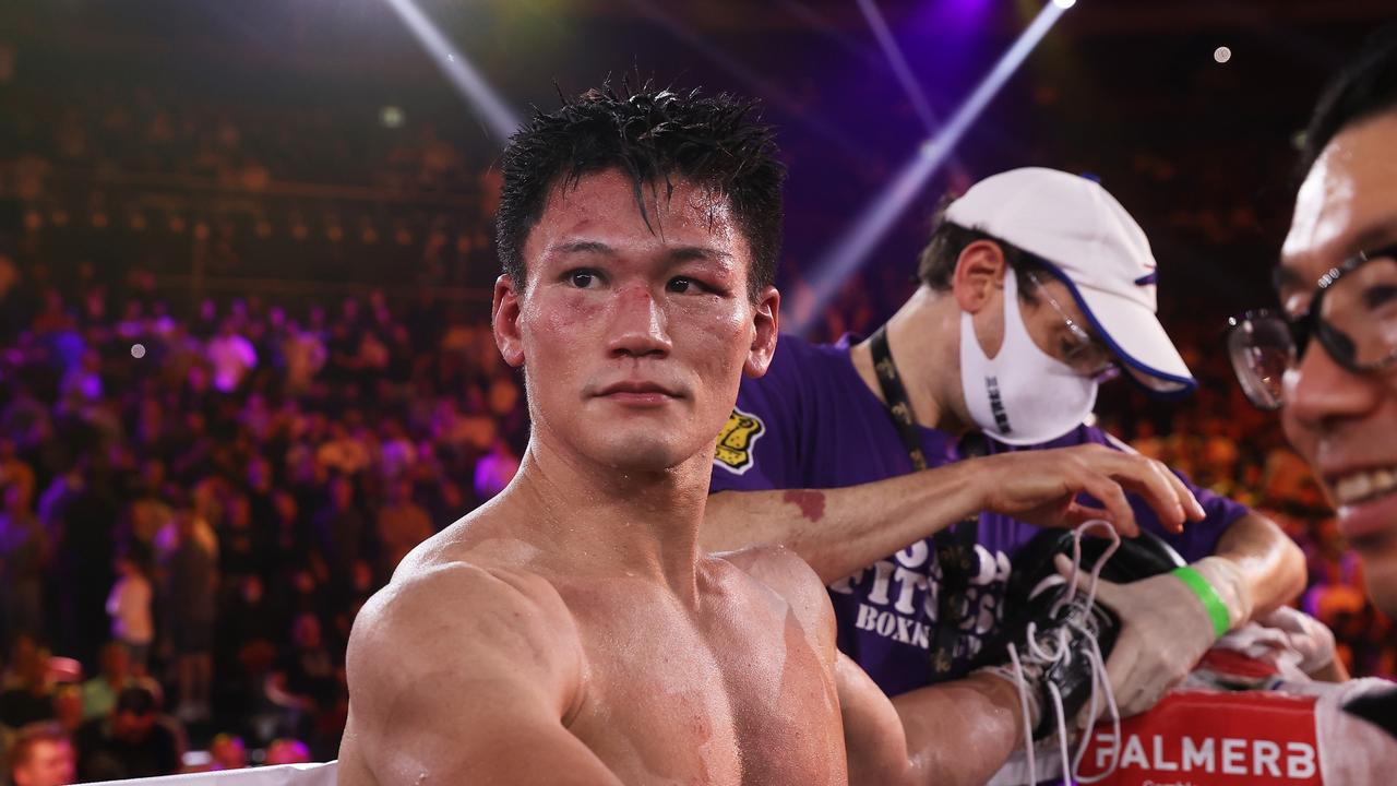 That face copped plenty of punishment. Photo by Mark Kolbe/Getty Images