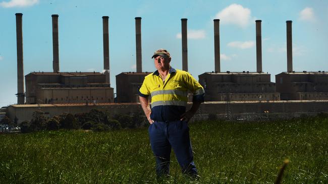 Hazelwood Power Plant worker Bruce McLure. Picture: Rob Leeson