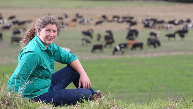 Carlisle River dairy farmer and Nuffield scholar Shannon Notter. Picture: Yuri Kouzmin