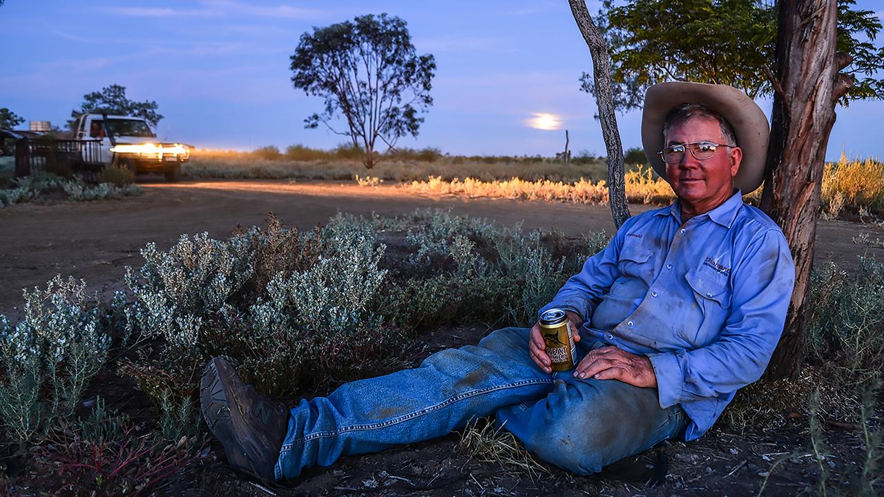 Outback in Focus photography competition finalist. Donald "Brownie" Brown, owner of Latrobe Station, Longreach, photographed by Kim Borg.