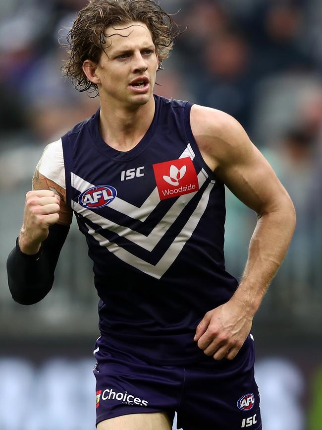 Nat Fyfe was named captain of the All-Australian side. Pic: AAP