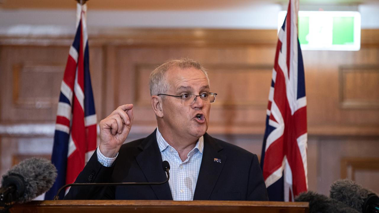 Prime Minister Scott Morrison. Picture: Jason Edwards