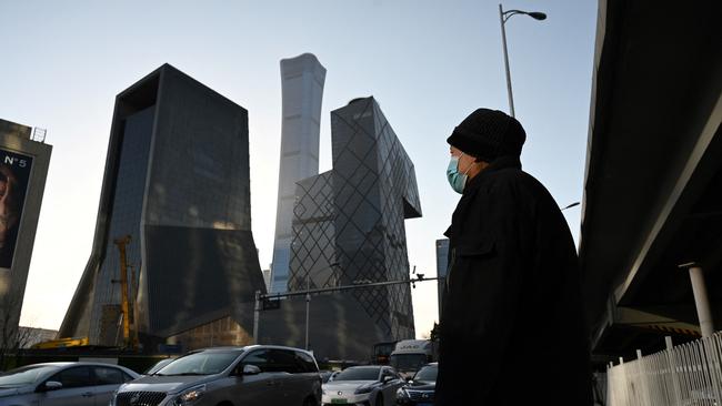 China’s recovery from the Covid-19 pandemic is threatened by Omicron and a property sector slowdown. Picture: AFP