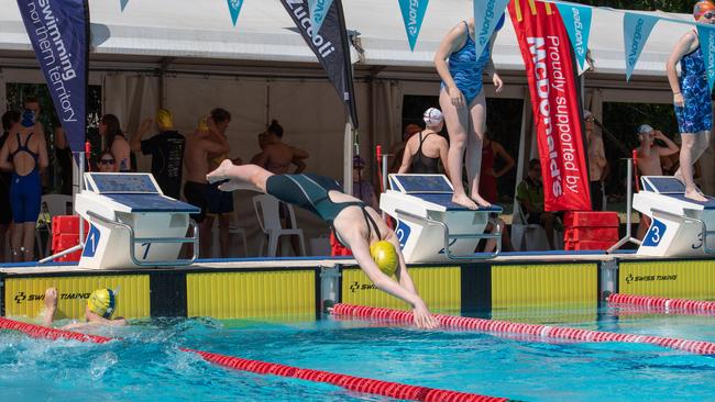 2023 Country Swimming Championships at Parap Pool, Darwin. Picture: Pema Tamang Pakhrin