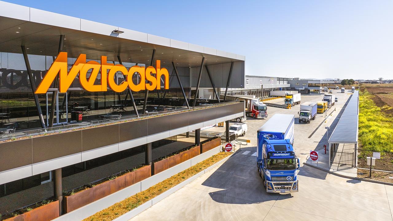 The new Metcash distribution centre in Melbourne.