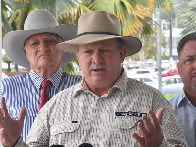 Member for Hill Shane Knuth has introduced many versions of the Katter’s Australian Party’s crocodile culling bill to state parliament. Picture: Evan Morgan