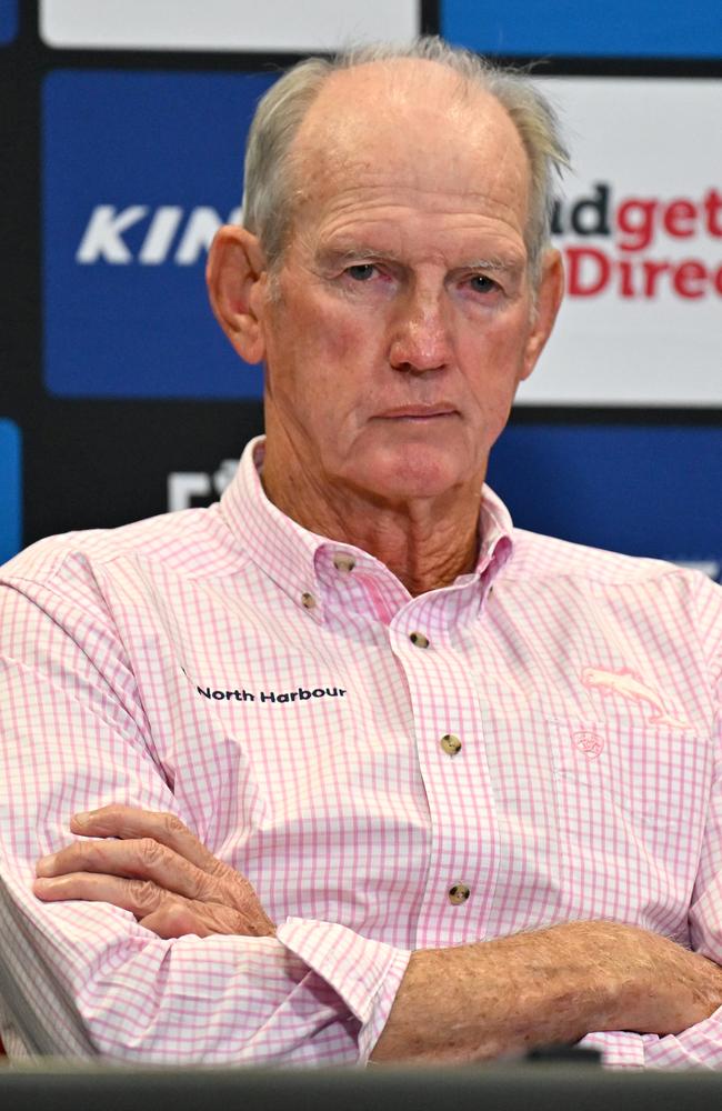 Wayne Bennett is set to leave the Dolphins at the end of the year. Picture: NRL Photos