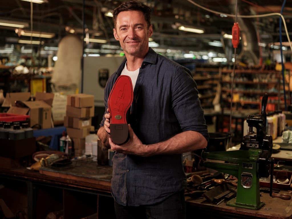 Hugh Jackman as an ambassador for RM Williams boots. Picture: RM Williams