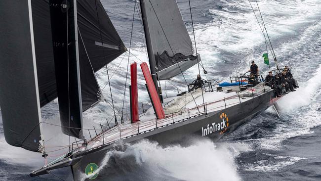 Christian Beck is the founder of InfoTrack and skipper of the yacht InfoTrack that debuted in the Sydney to Hobart in 2017. Picture: AAP