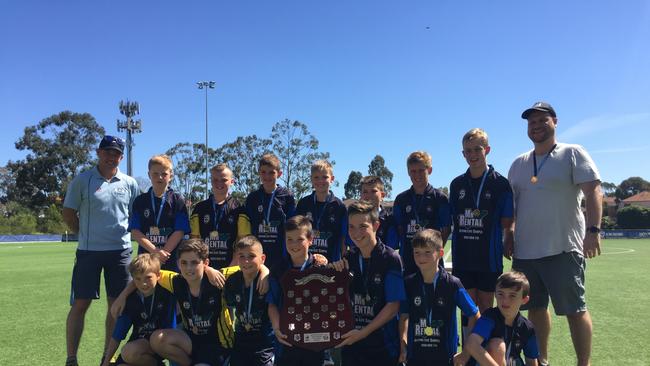 Floraville Public School crowned champions at the NSW PSSA state knockout football competition. Supplied.