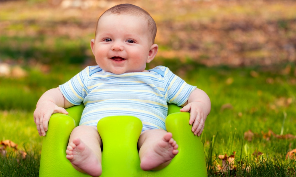 6 month old baby sitting chair