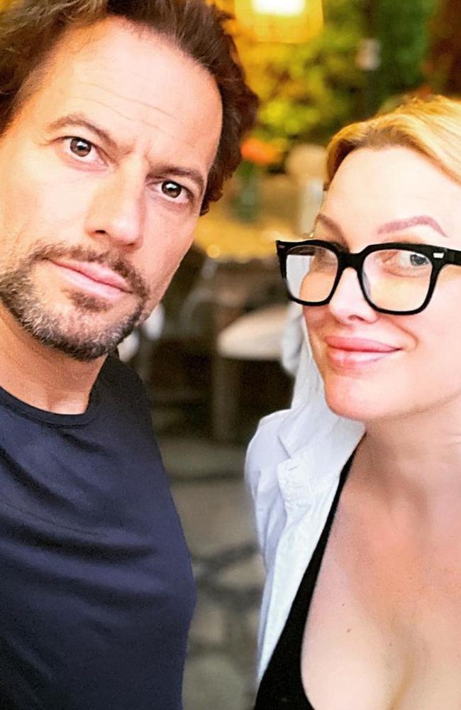 Supplied  Ioan Gruffudd and wife Alice Evans have split. Picture: Instagram