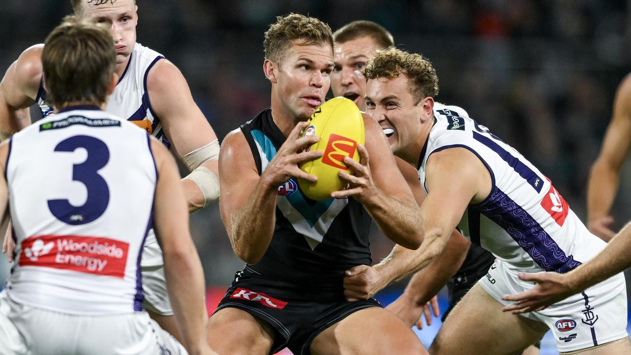 Multiple clubs chasing wantaway Port Adelaide player