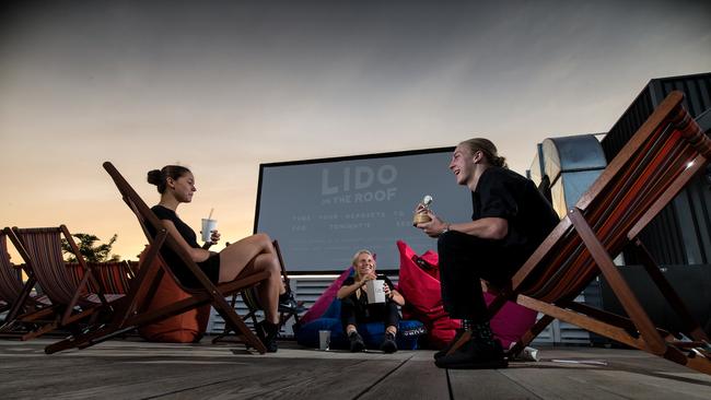 The creators of Lido Rooftop Cinema will build a new outdoor venue in Brunswick. Picture: Mark Dadswell