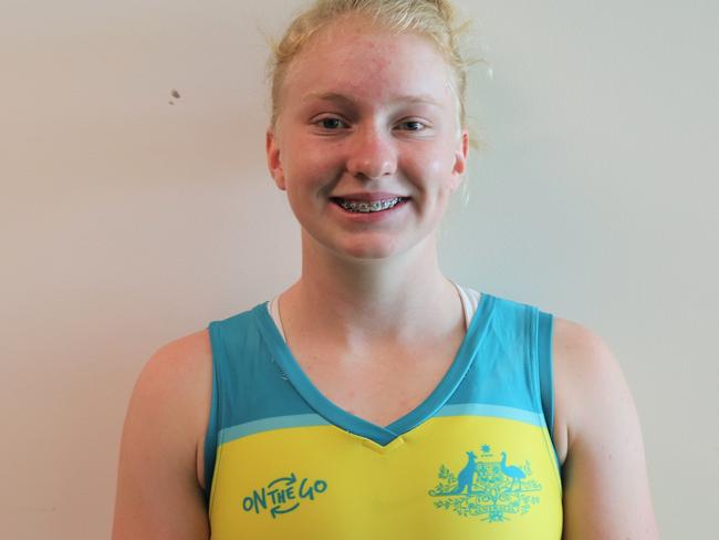 Melbourne teenager Amy Lawton is Australia’s newest Hockeyroo. Picture: Supplied/Hockey Australia