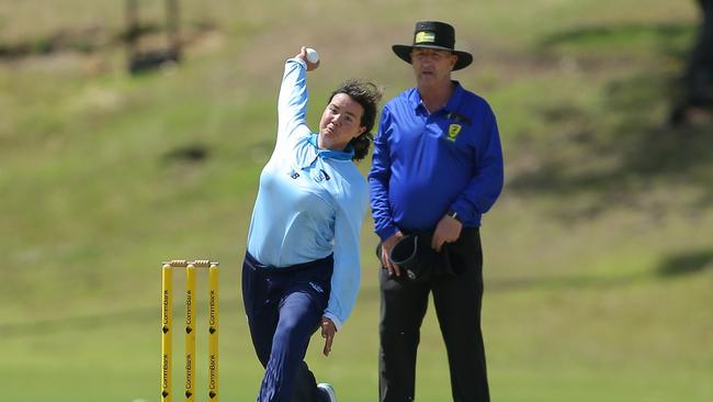 Kate McTaggart, pictured playing for NSW Country, will be key for the Newcastle side. Picture: Cricket Australia