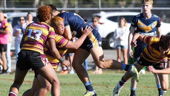 Confraternity Carnival 2024. Ryan Catholic College v St James College. Picture: Shae Beplate.