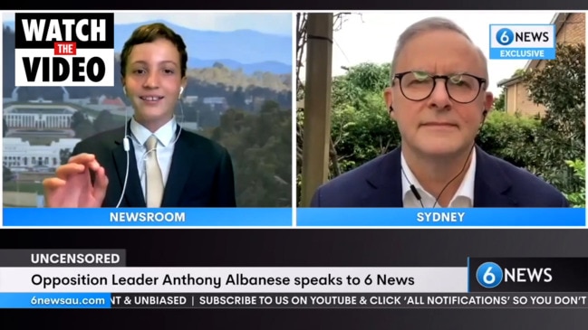 Anthony Albanese ‘grilled’ by teen journalists (Channel 6)