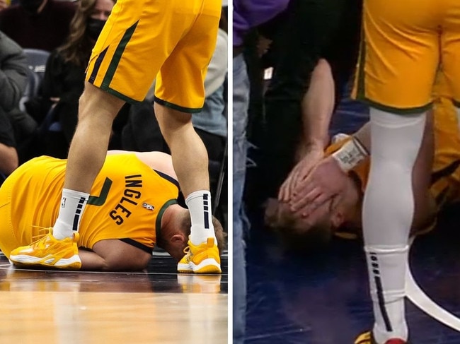 Ingles was in agony. Image: Getty/ESPN