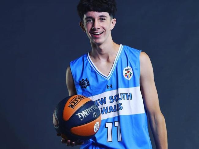 Scots student Luca Bennett was a talented basketballer. Picture: Instagram