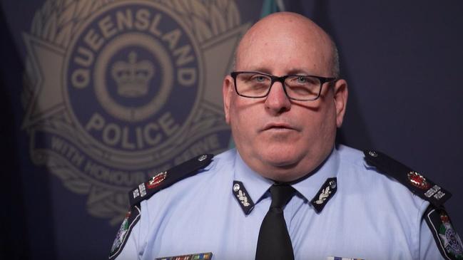 Youth crime taskforce acting assistant commissioner Andrew Massingham. Picture: QPS