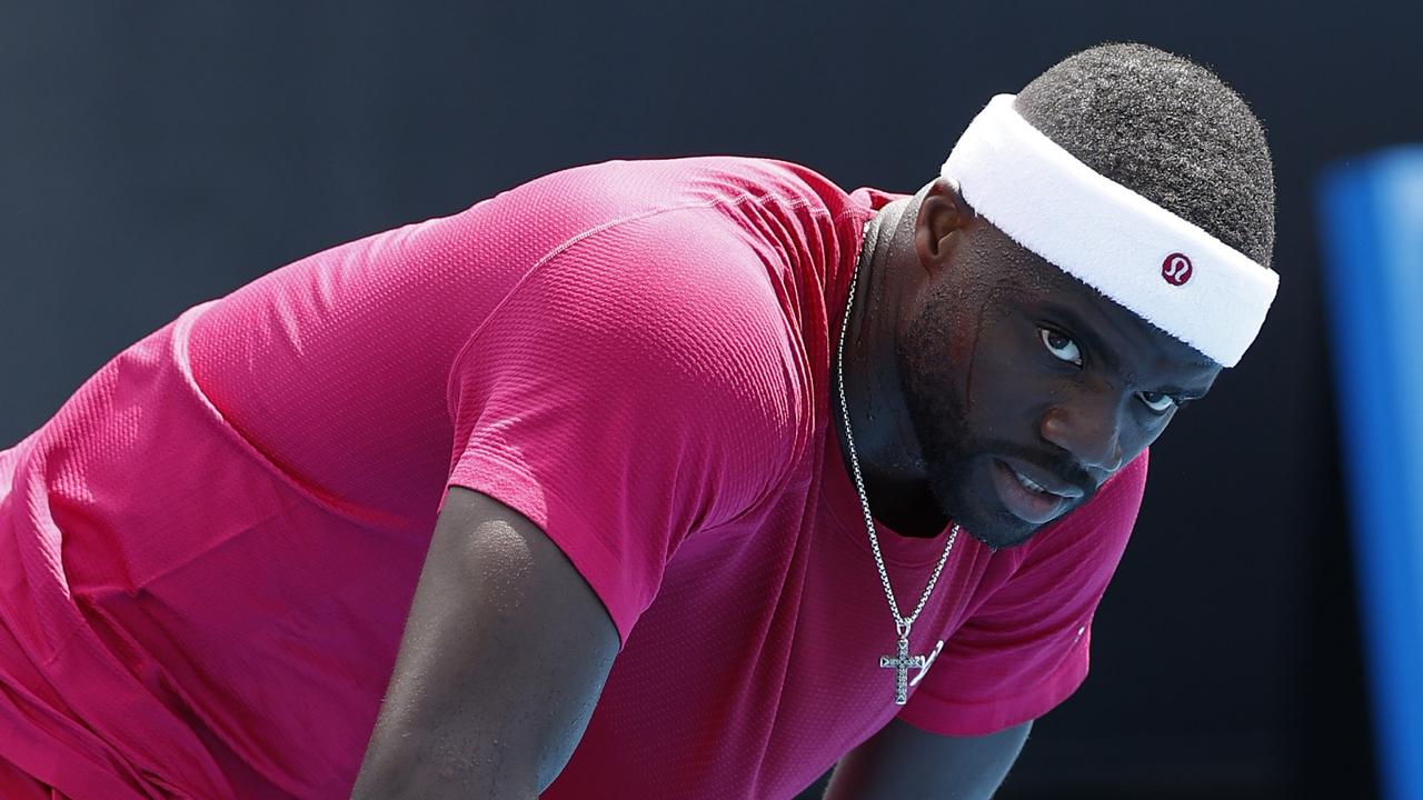Australian Open viral moments 2025 Frances Tiafoe spew The Australian