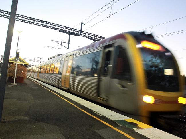 The Wednesday afternoon train from Brisbane arrives at the Nambour Railway Station at 7pm. Story about a day in the life of commuters to Brisbane on our trains by Kathy Sundstrom.Photo: Brett Wortman / Sunshine Coast Daily