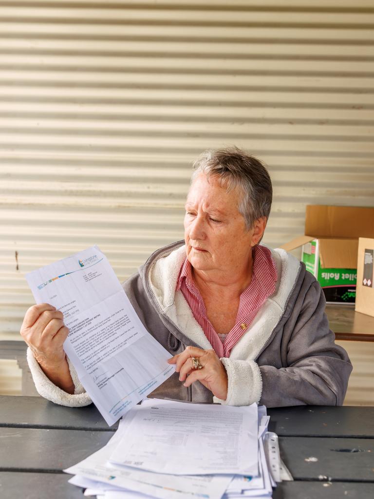 Belinda Langley has been a permanent resident at Keppel Sands caravan park for 19 years and has now been given 12 week's notice to vacate by the new park lessee. Pic: Steve Vit