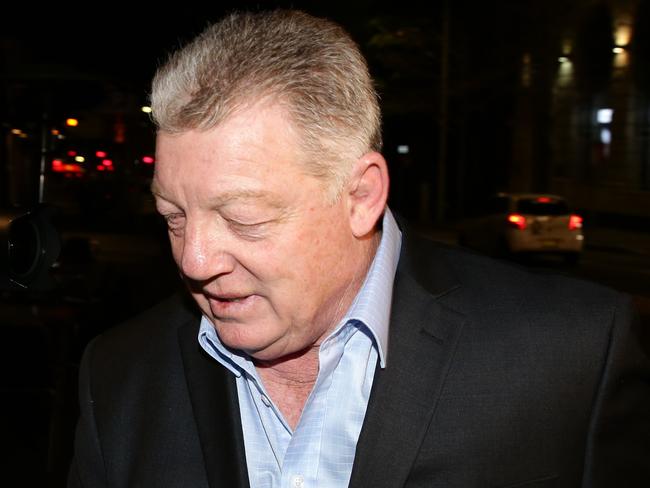 Gus Gould arrives at Nick Politis' 25th anniversary dinner. Picture: Jonathan Ng