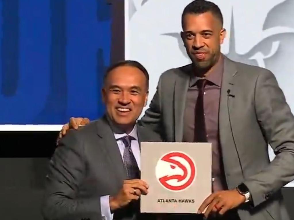 The Atlanta Hawks won the NBA draft lottery. Picture: Supplied