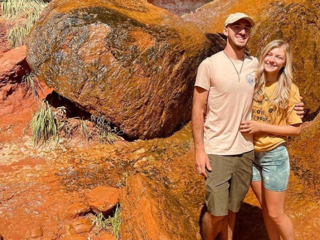 Gabby Petito had spent the summer on a cross-country road trip with her fiance, Brian Laundrie. Picture: Instagram