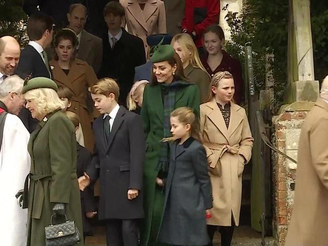 Royal Family attend Christmas church service in Sandringham