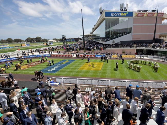 The sun makes an appearance. Picture: Getty Images