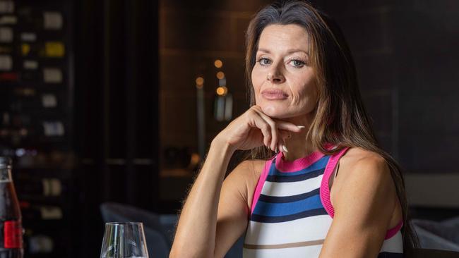 Madeleine West at the Pullman Hotel in Adelaide CBD. Picture: Ben Clark