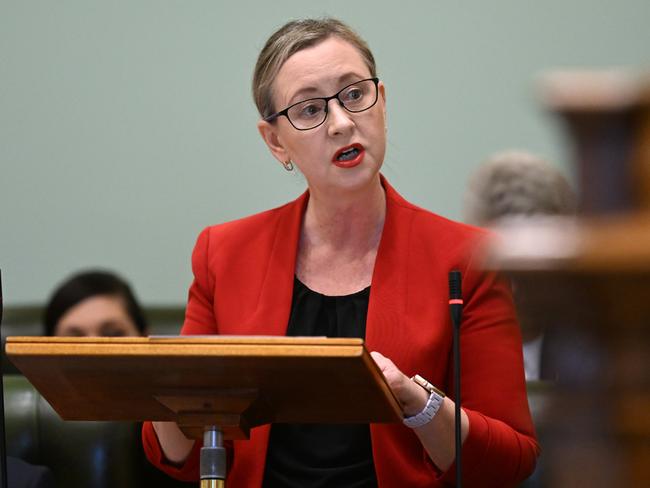 Attorney-General Yvette D’Ath in Question Time last week. Picture: Dan Peled/NCA NewsWire